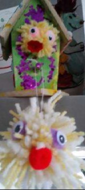 Met mijn gastkindjes gemaakt