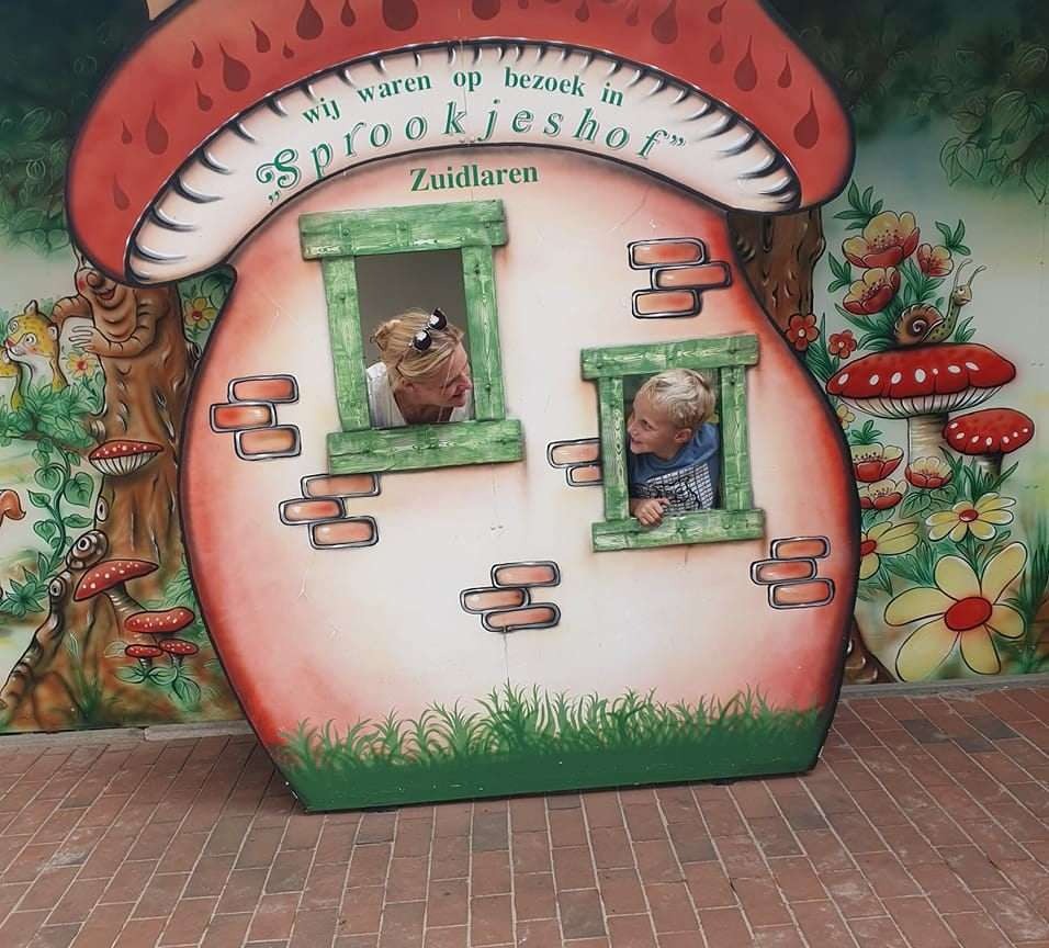 Ik en mijn jongste zoon