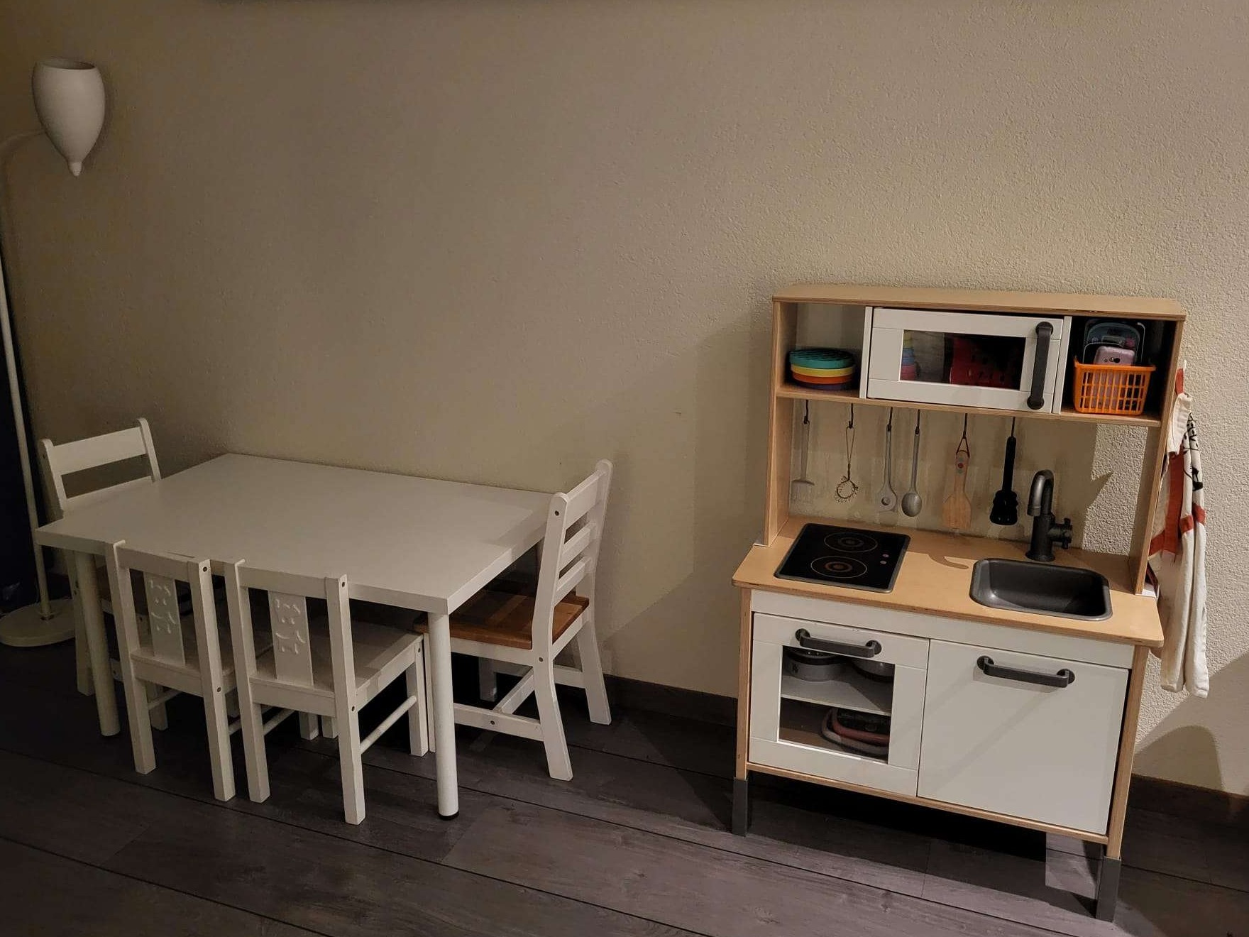 Kinderset en keukentje