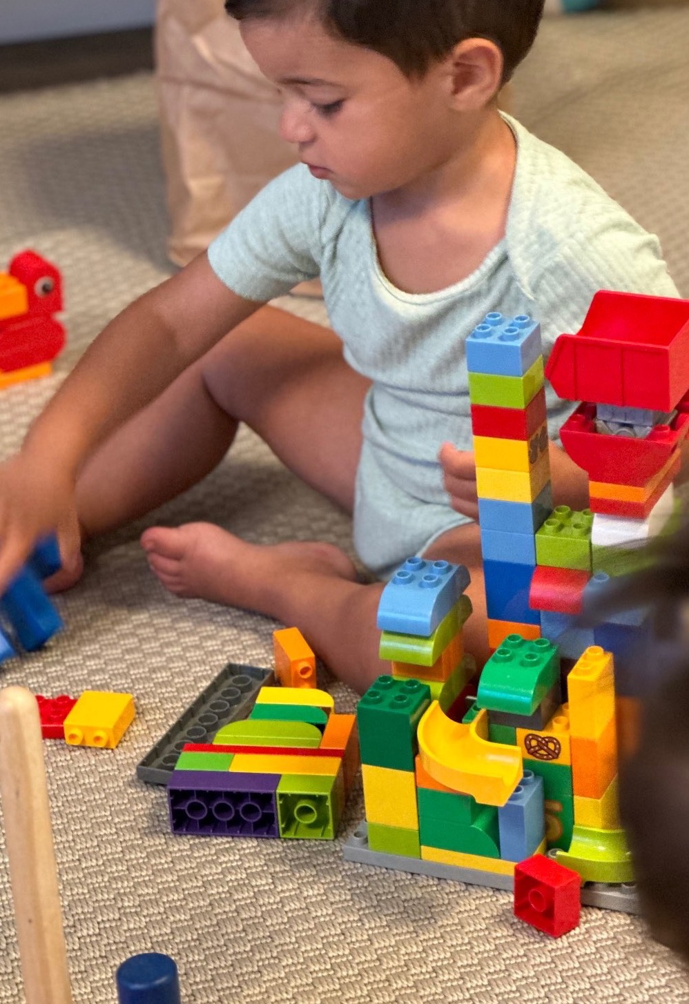 Leuk met LEGO spelen