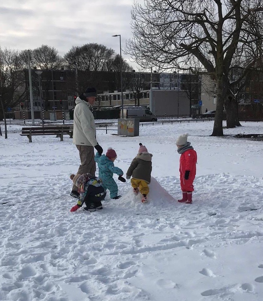 Bij mooi winter-weer ook voor de deur 