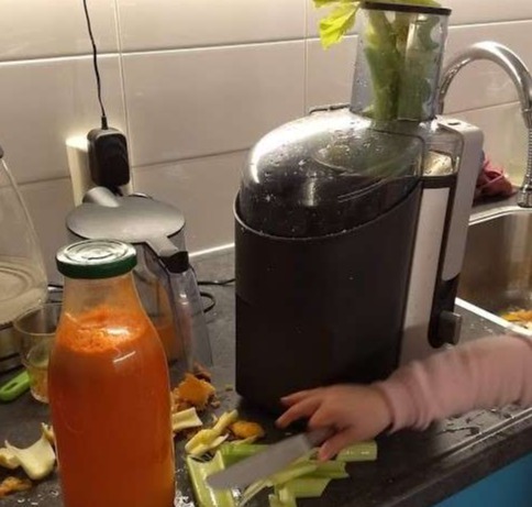 lekker sapje maken