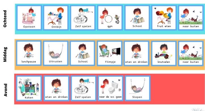 Structuur en regelmaat.