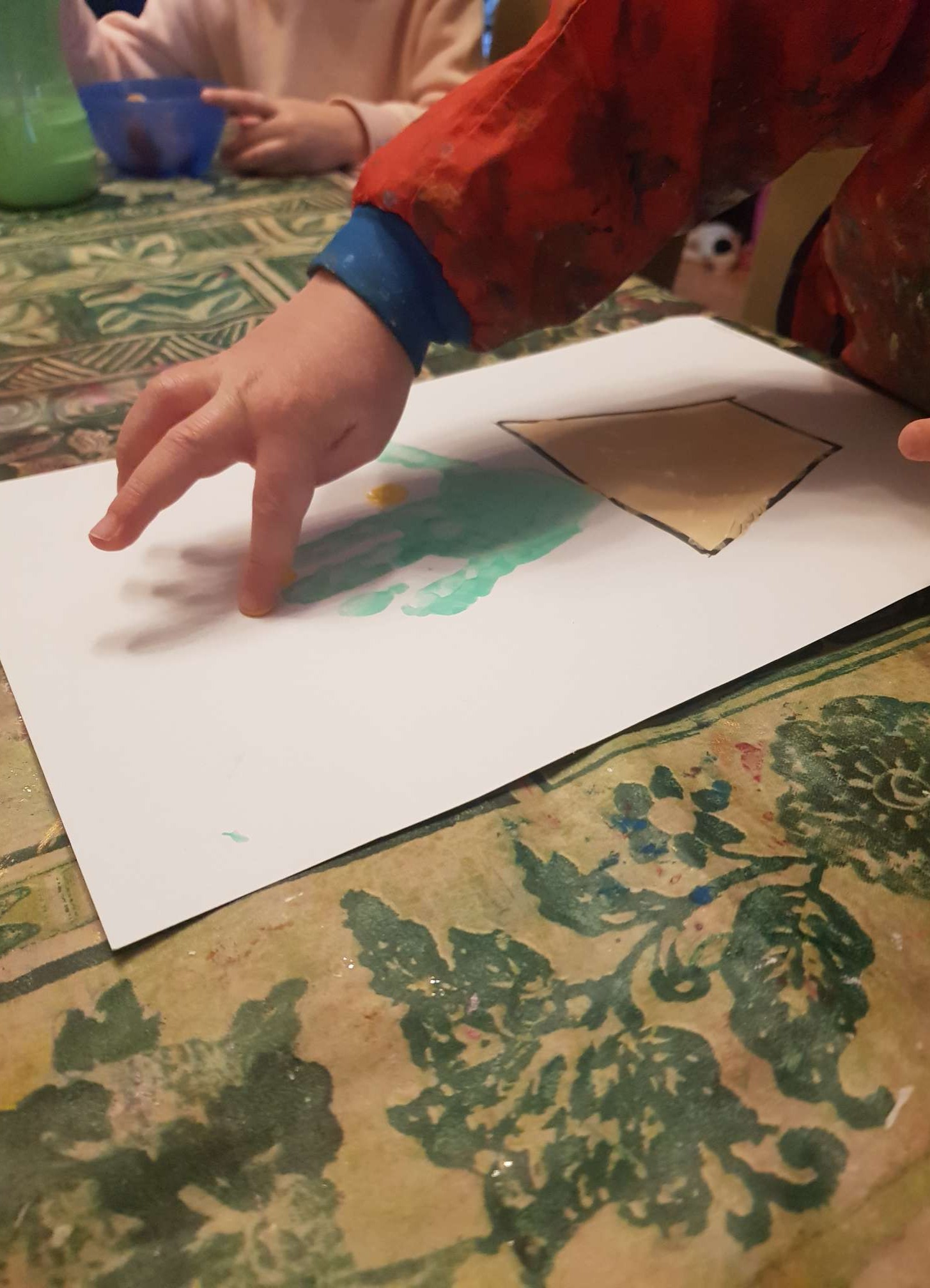 Schilderen met de vingers