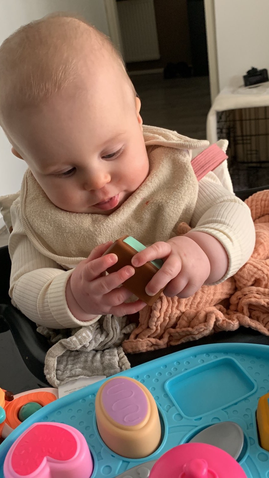 Mijn eigen dochter lekker laten ontdekke