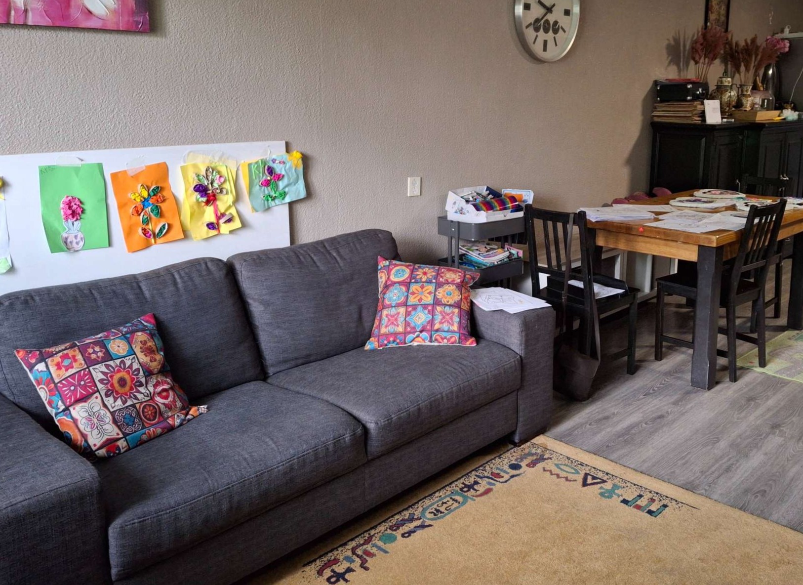 Speel-, relax- en knutselhoekje