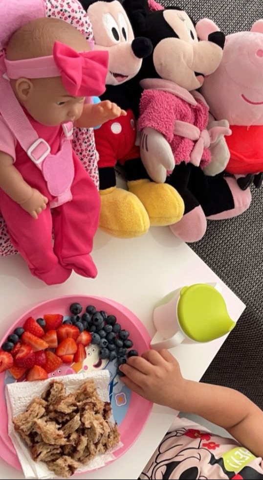 Eten met alle vriendjes 
