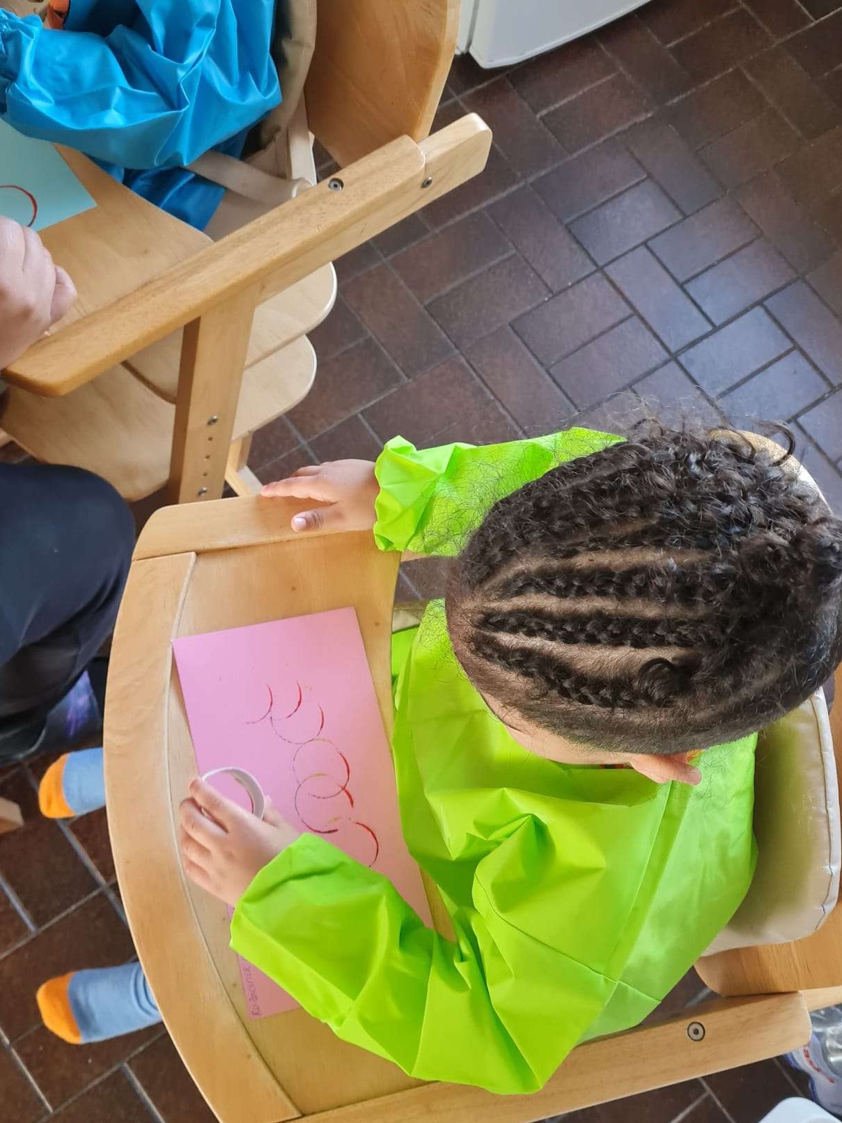 creativiteit met de kinderen