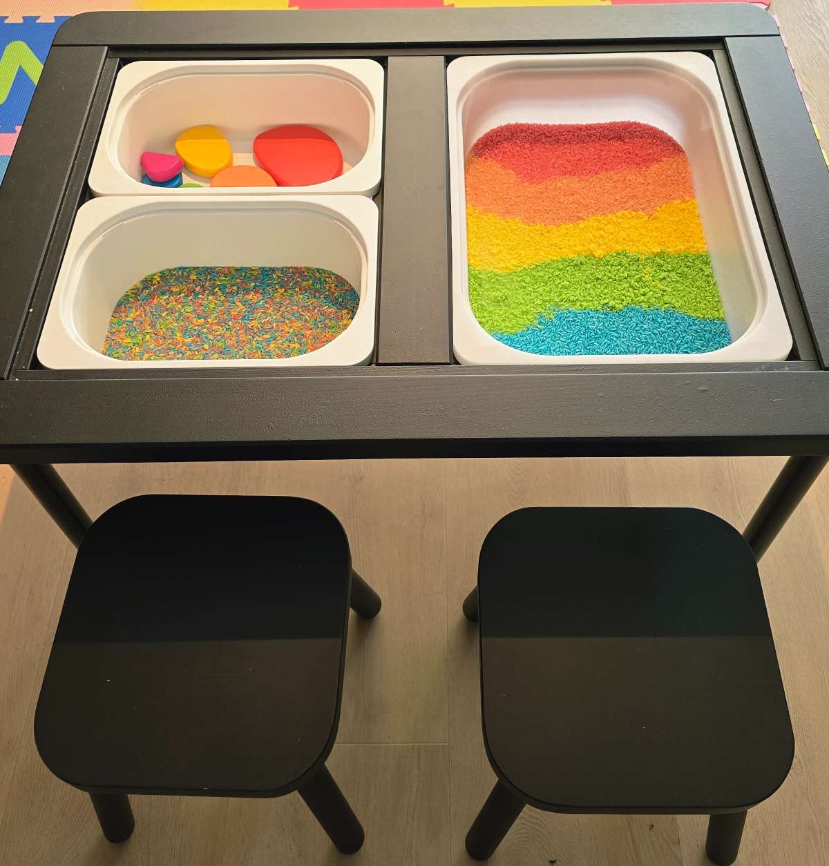 sensorische speeltafel 