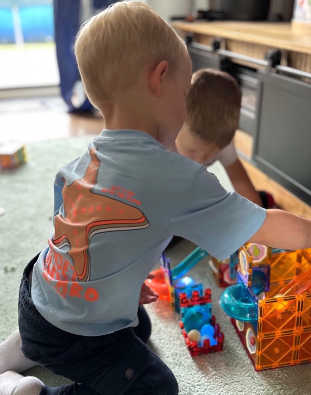 Bouwen met de magneten