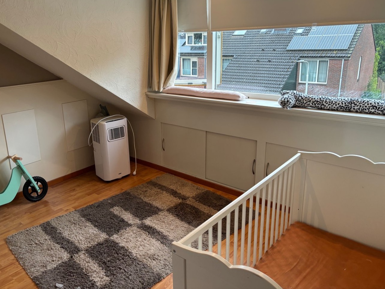 De kamer waar de kinderen slapen 