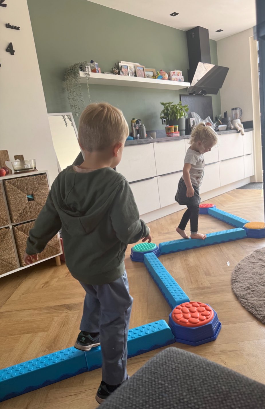 Open leefkeuken aansluitend aan woonkame