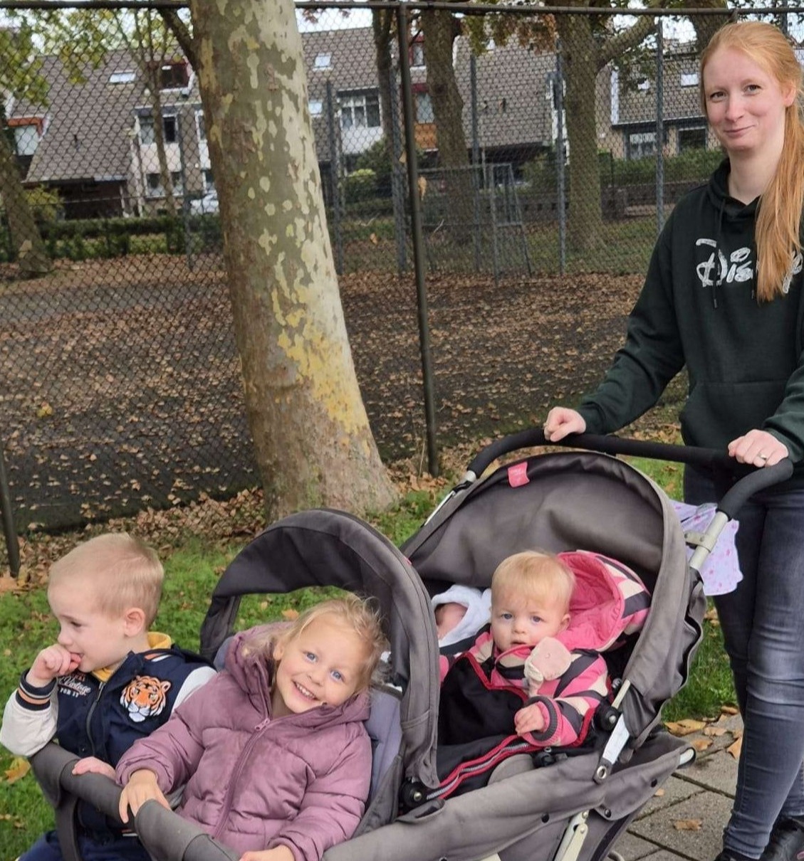 Met alle leeftijden naar buiten