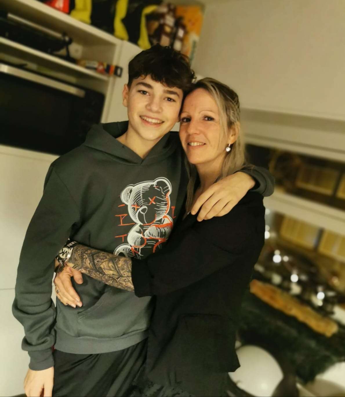 Ik met mijn "kleine" oftewel jongste zoo